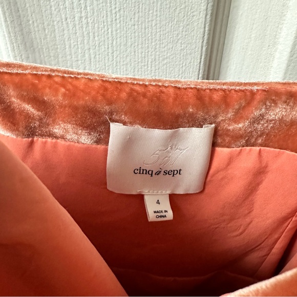 Cinq a Sept Velvet Cocktail Dress - Picture 5 of 9